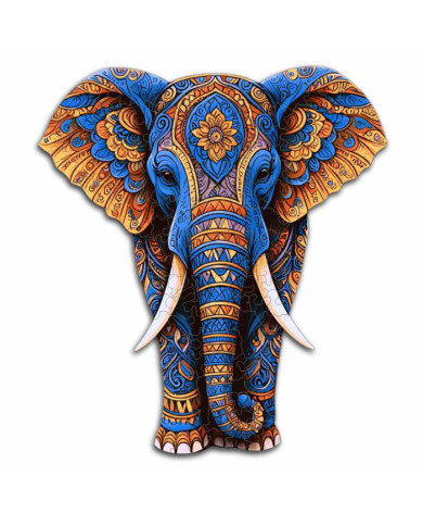 Elephant Wooden Puzzle | Premium Wooden Puzzle – Gift of Woods