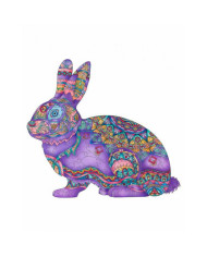 Rabbit Wooden Puzzle | Premium Wooden Puzzle – Gift of Woods