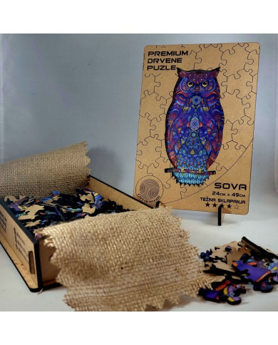 Owl Wooden Puzzle | Premium Wooden Puzzle – Gift of Woods