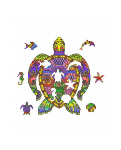Turtle Wooden Puzzle | Premium Wooden Puzzle – Gift of Woods