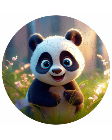 Kids Wooden Puzzle Panda | Gift of Woods
