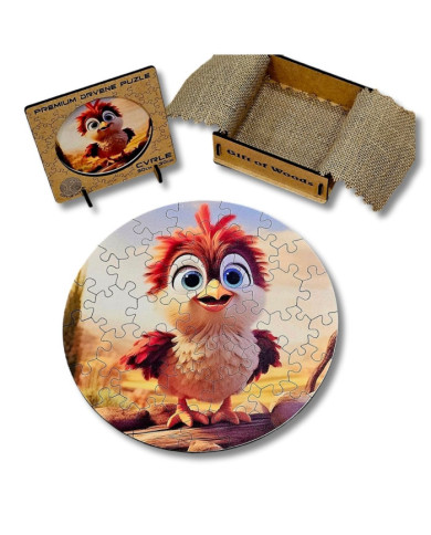 Dečija drvena puzla Cvrle  | Gift of Woods