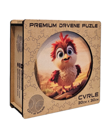 Wooden Kids Puzzle Sparrow | Gift of Woods