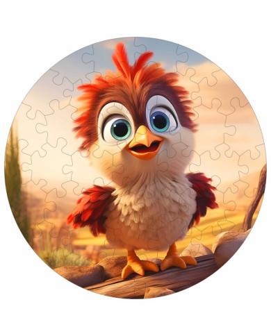 Dečija drvena puzla Cvrle  | Gift of Woods