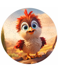 Wooden Kids Puzzle Sparrow | Gift of Woods