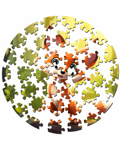 Kids Wooden Puzzle Fox | Gift of Woods